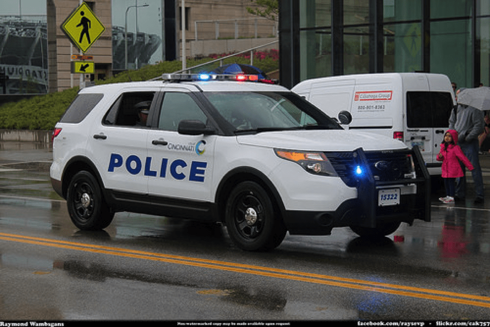 Cincinnati Police car